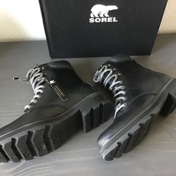 SOREL Lennox Lace-Up Boots, size 9.5 - Picture 2 of 13